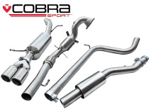 Skoda Fabia VRS 1.4 TSI 10- Turboback-sportavgassystem (Med Sportkatalysator & Ljuddämpare) Cobra Sport